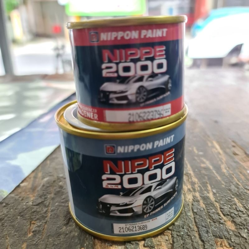 Epoxy Nippe 2000 Epoxy Primer Surfacer Abu + Hardener 240gr