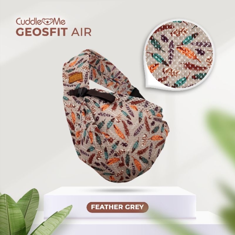 Gendongan bayi instan geos fit air cuddleme