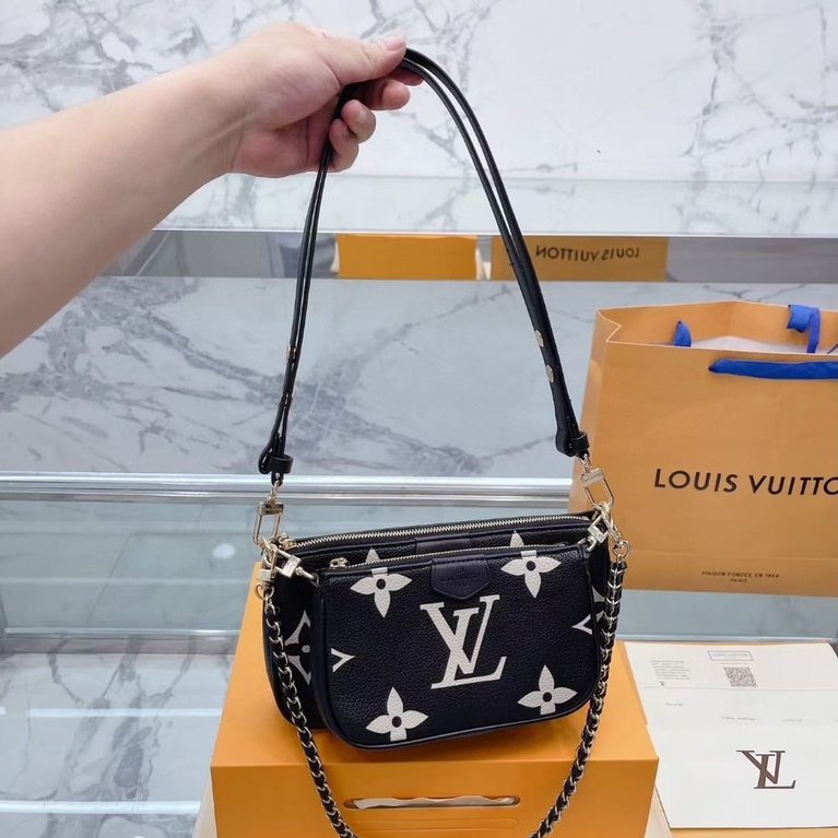 5991 L Vuitton Pøchette 2in1 ♡Free Sarung+BubbleWrap♡