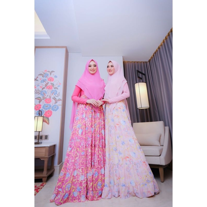 SORAYA SERIES SET KHIMAR PREMIUM GAMIS DAILY DRESS SYARI BY JOZA CLOTHING