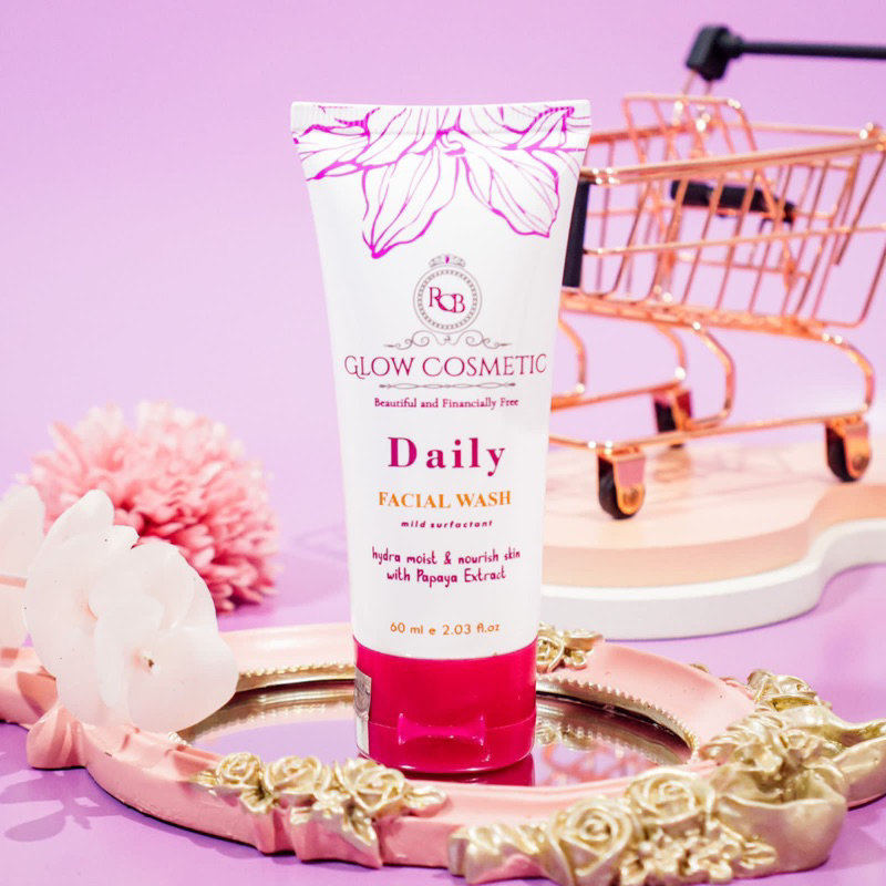 FREE GIFT - Original BPOM facial wash (sabun wajah) rcb glow