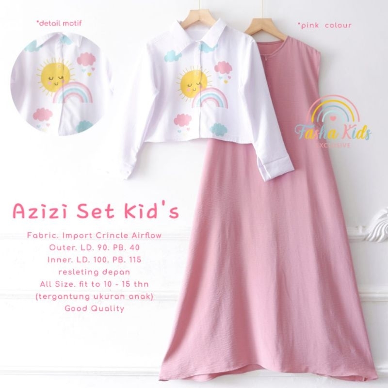 azizi set kids by fasha kids
