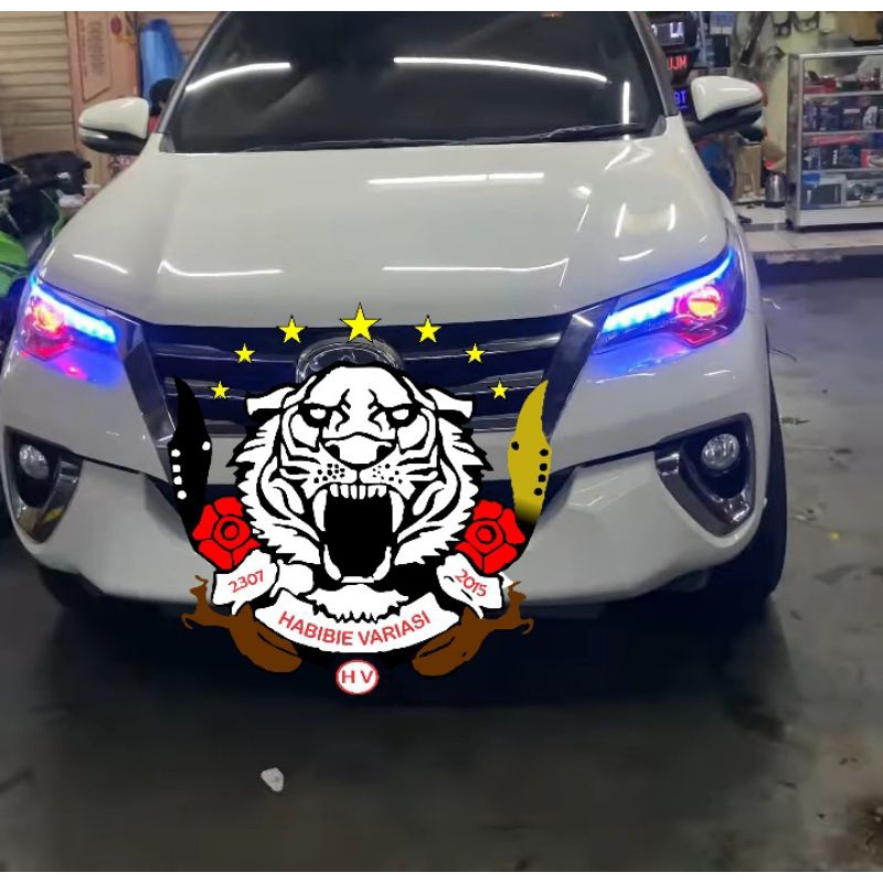 Headlamp Fortuner VRZ.Lampu Headlamp Fortuner Vrz Trd Sport.Custom Headlamp Fortuner Vrz DRL Alis Rg
