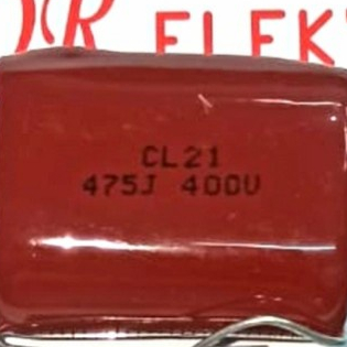 MILAR Bagus Las Berat 475K 475 4,7uf 400v 400 Kapasitor Capasitor Asli Marcojiw99 Diminati Banget