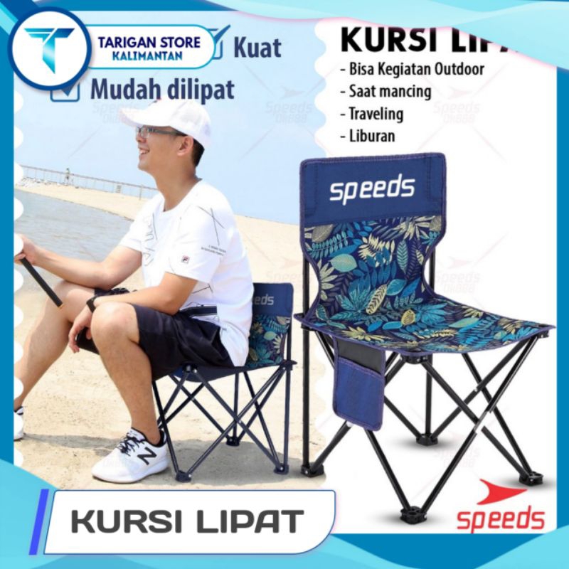 Kursi lipat porteble Speeds XL/Meja Lipat Outdoor Speeds