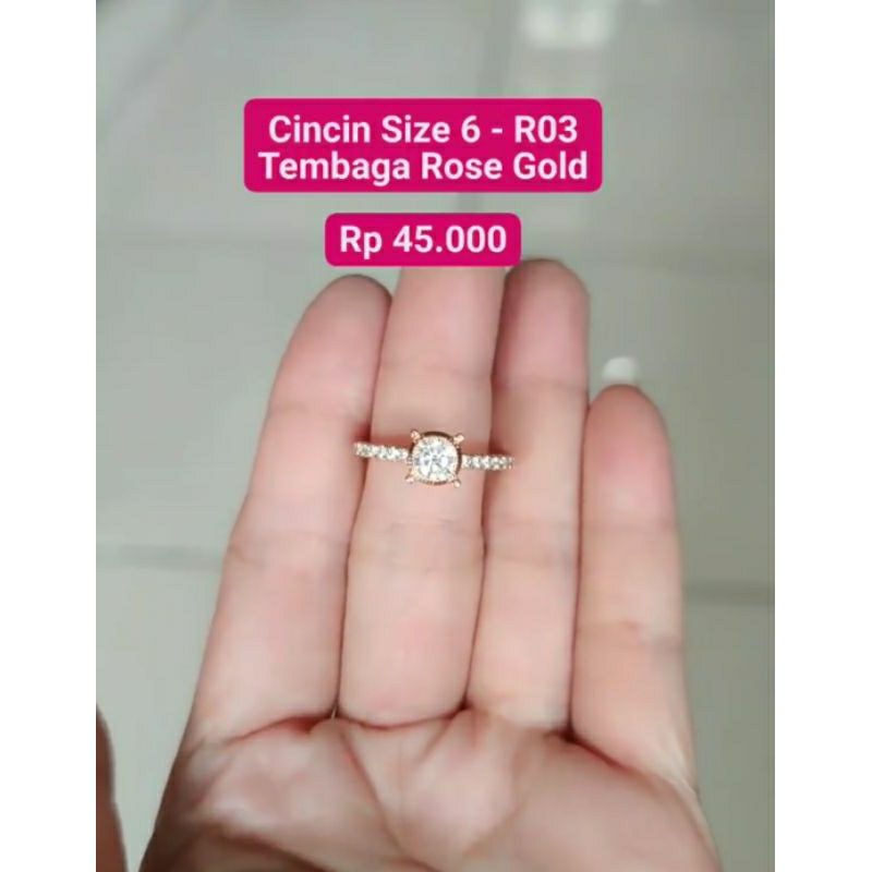 Aksesoris Cincin OSD Size 6 Olla Shopping Depok