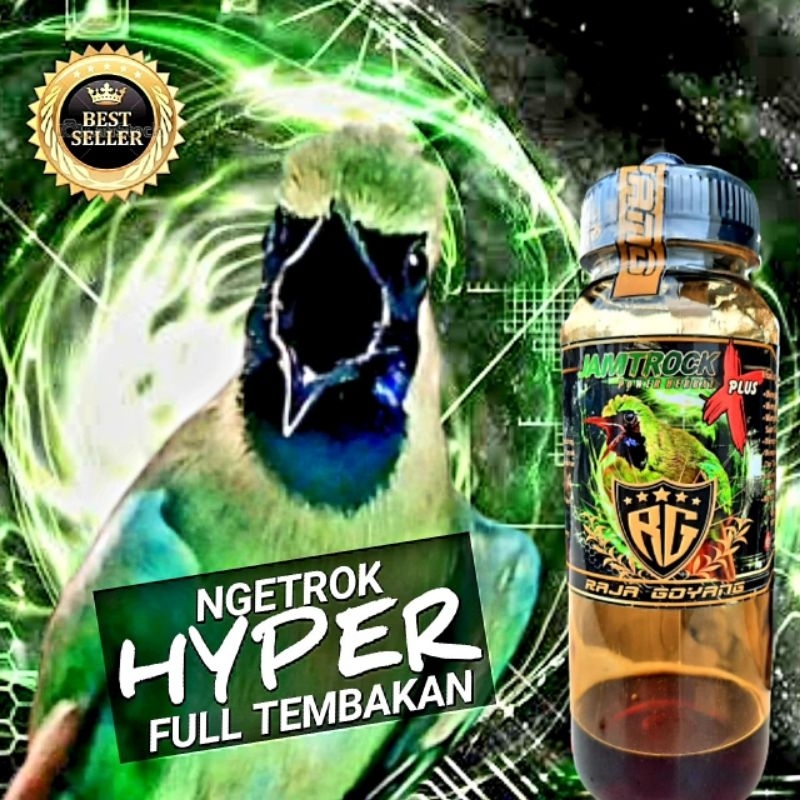 Jamtrock Plus Rg/vitamin Rg/Multivitamin Cucak Ijo/Penggacor Burung Cucak Ijo/Jamu Cucak Ijo/Raja Go