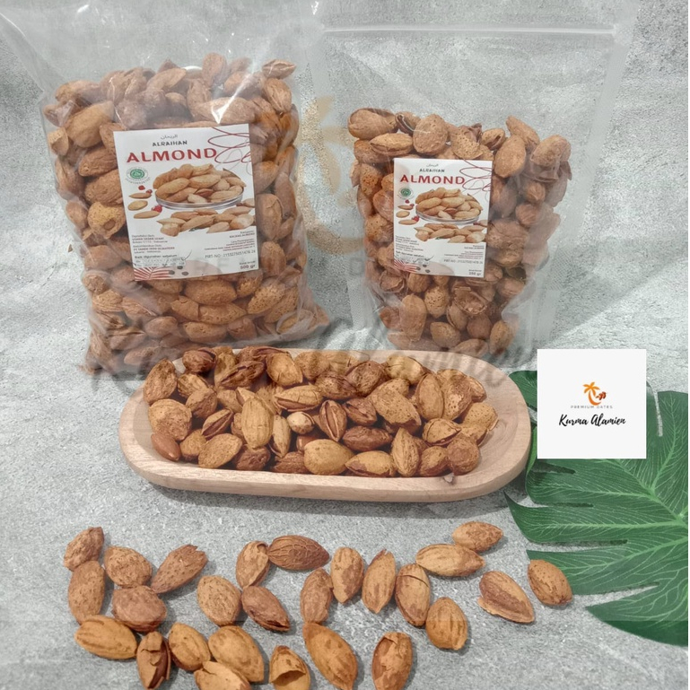 

Kacang Almond kulit 1 kg