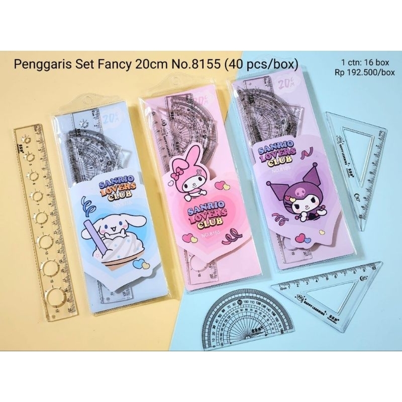 

PENGGARIS SET 4 / PENGGARIS BUSUR SEGITIGA SET