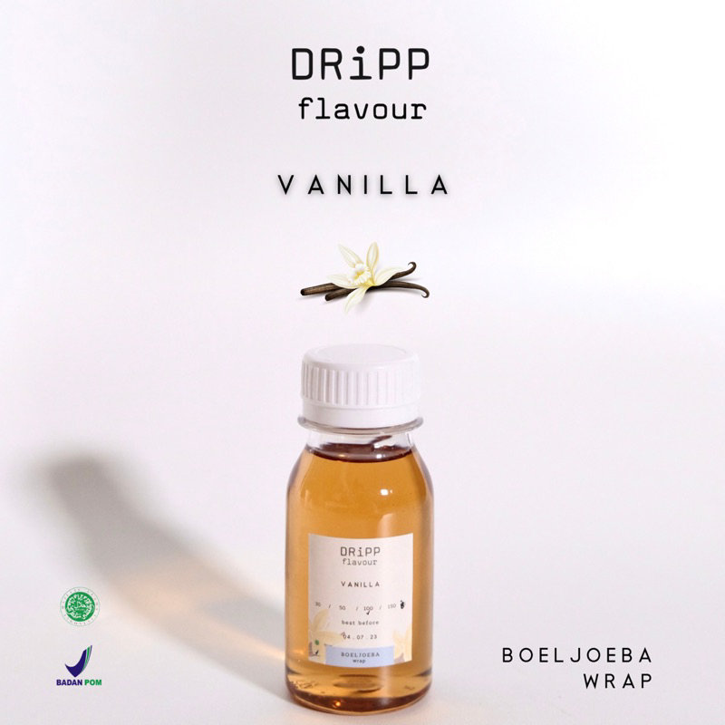 Dripp Vanilla Syrup Repack [30, 50, 100] g
