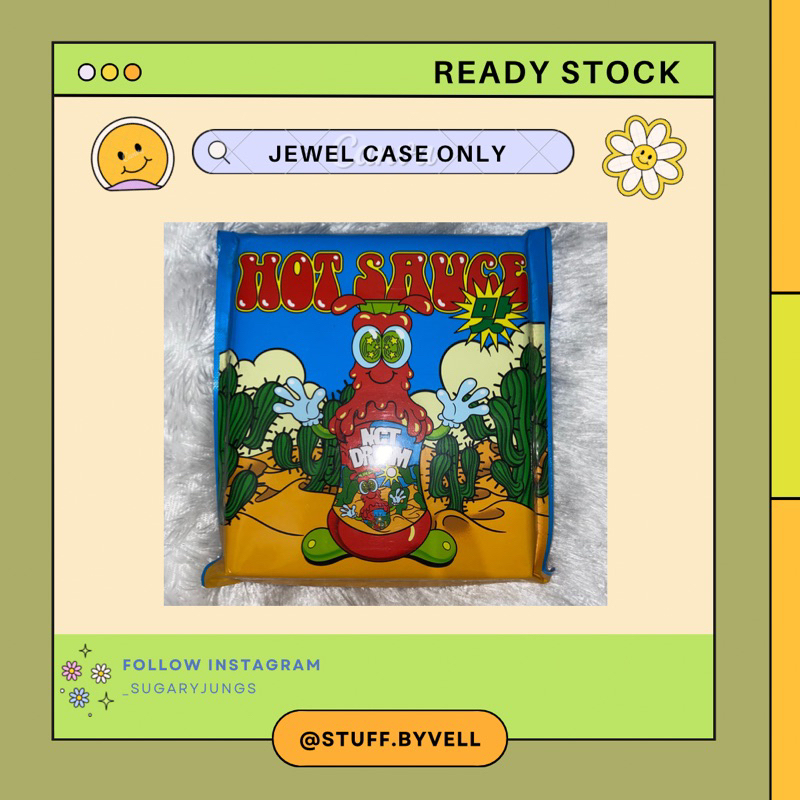 Jewel Case Cover Jisung NCT Dream