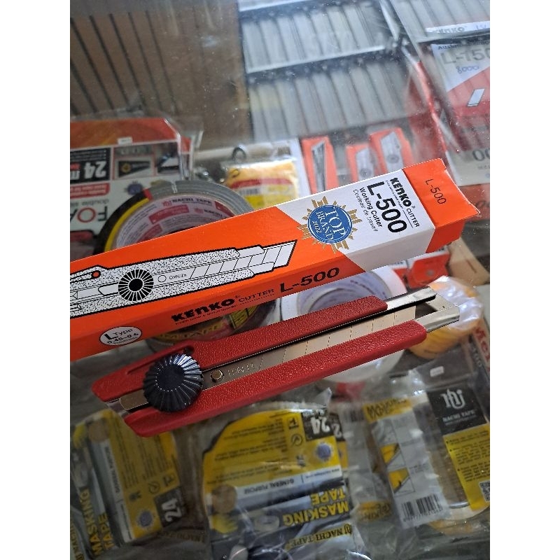

Kenko Cutter L - 500 Pisau Kater Cuter Cater Karter Tajam MURAH