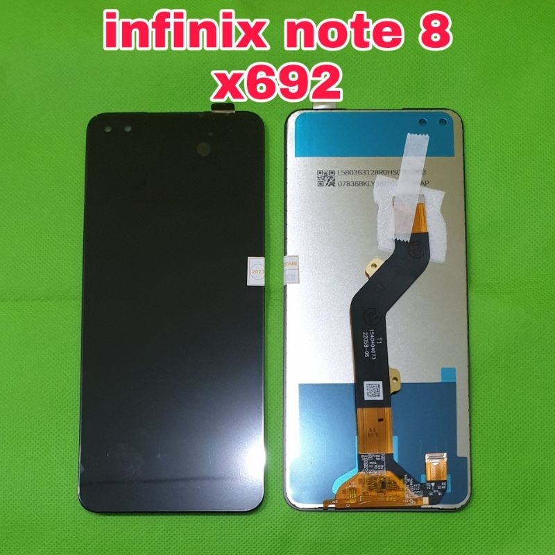 lcd ts touchscreen infinix note 8 x692 fullset incell