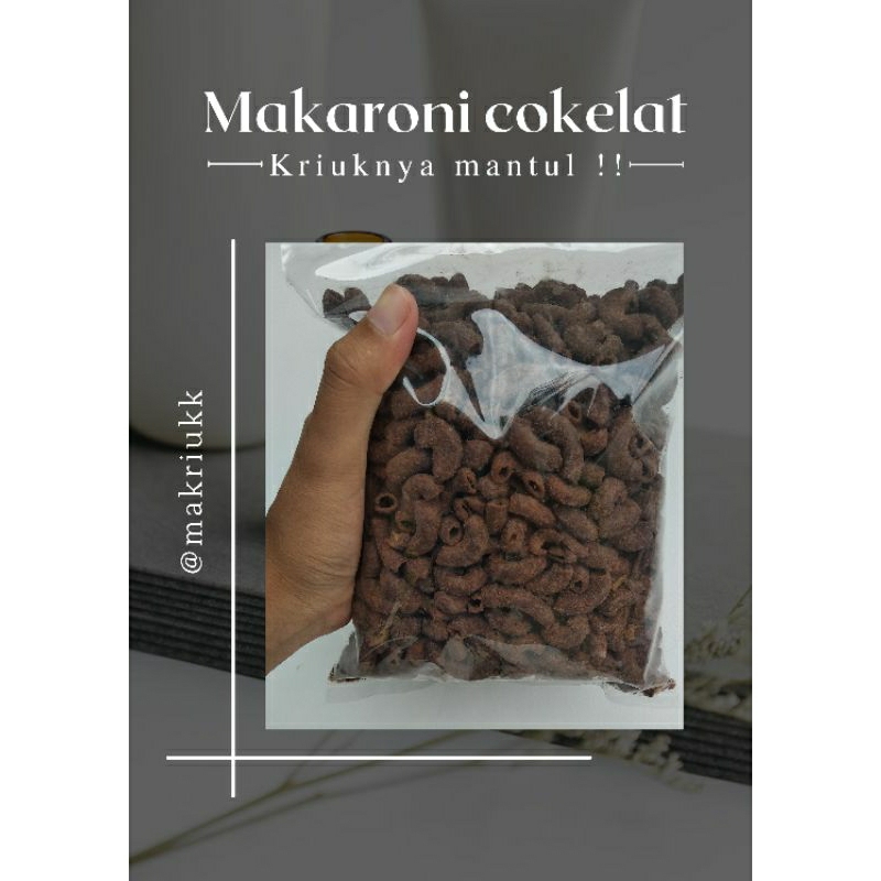 

makaroni cokelat 500gr
