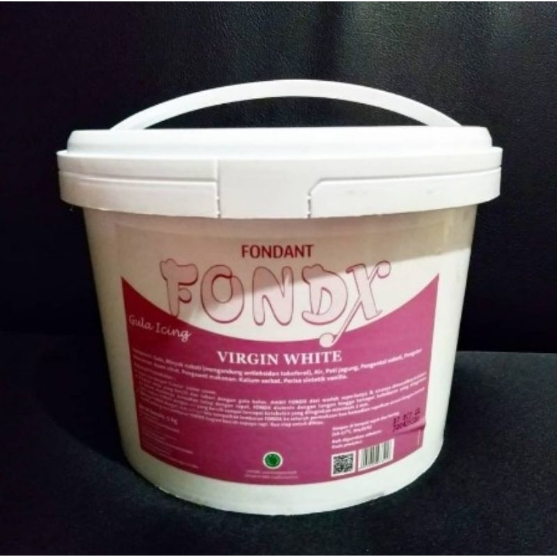 

Fondant Fondex Virgin White 500gr