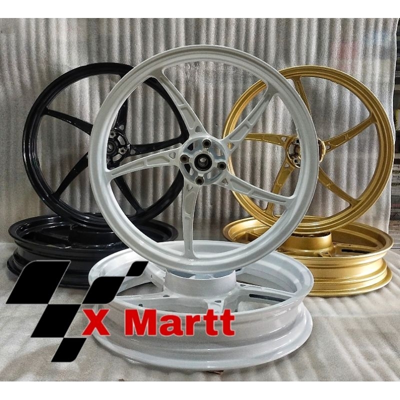 Velg Racing Kawasaki Ninja 150 RR Lama / Old Dan Ninja 150 RR New V Rossi Sprint Mamba Hole 4