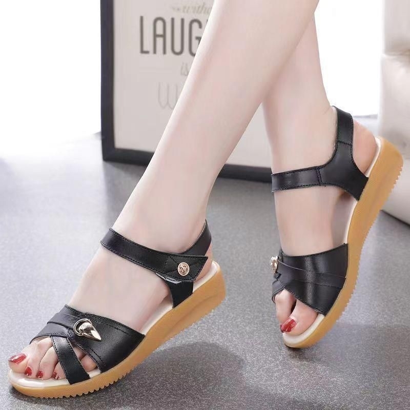 SANDAL WANITA WEDGES TALI//SANDAL MURAH//SANDAL IMPORT