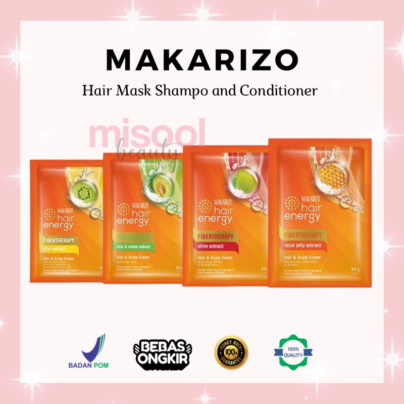 Makarizo Creambath / Makarizo Hair Energy Creambath / Makarizo Hair Creambath Sachet