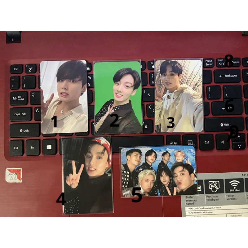 BTS Jungkook photocard Proof Dfesta Magazine Sale