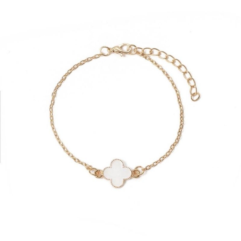 KALUNG DAN GELANG MOTIF CLOVER DIOR INSPIRED KALUNG FASHION CANTIK UNIK