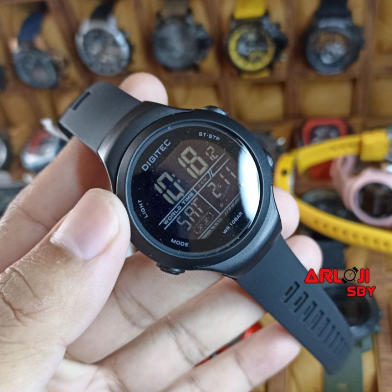 JAM TANGAN WANITA CEWEK DIGITEC BDA 7082 DIGITAL ORIGINAL TAHAN AIR