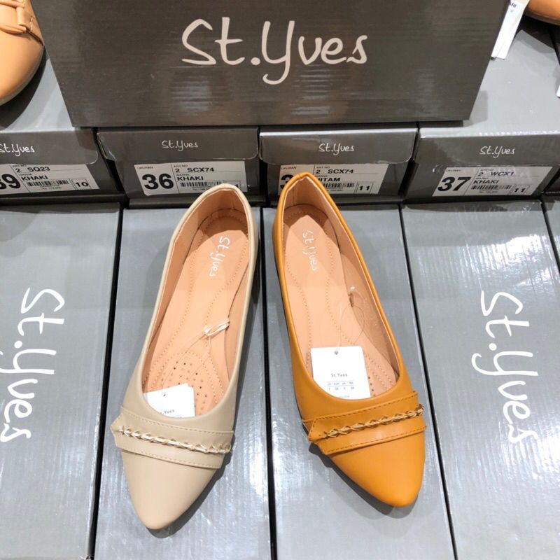 St.Yves sepatu flat wanita branded Matahari