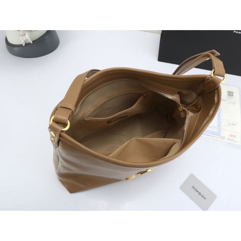 YSL Hobo Large Shoulder Bag Leather