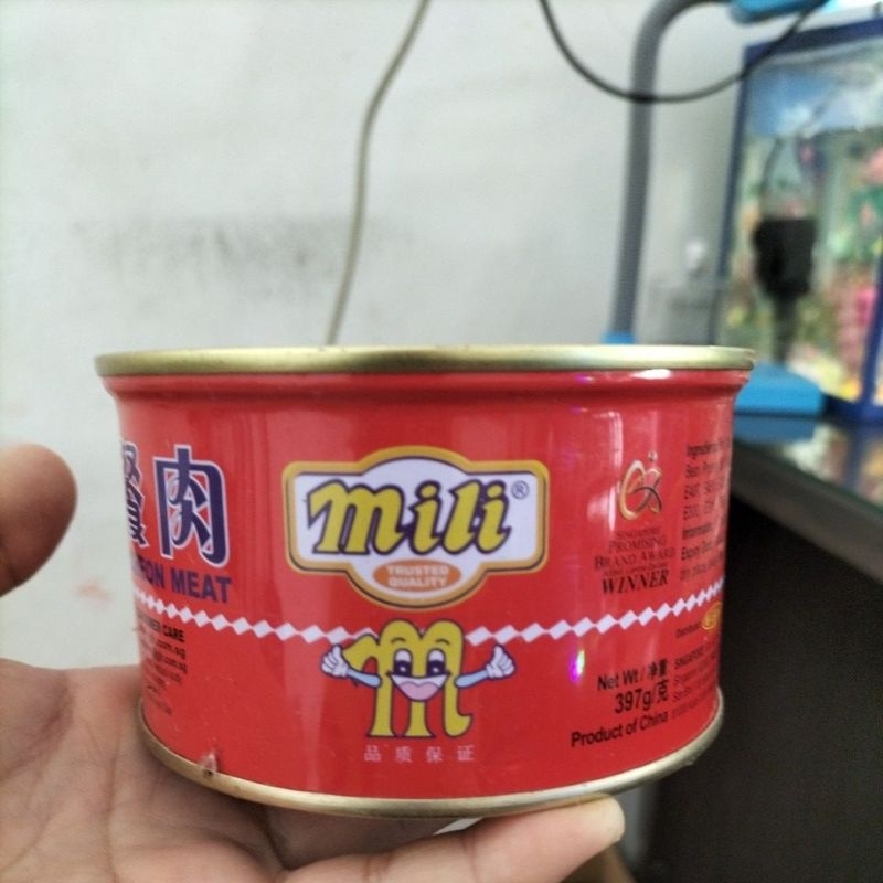 

MELI LUNCHEON PORK CANNED MEAT 397 GRAM - DAGING BABI NON HALAL