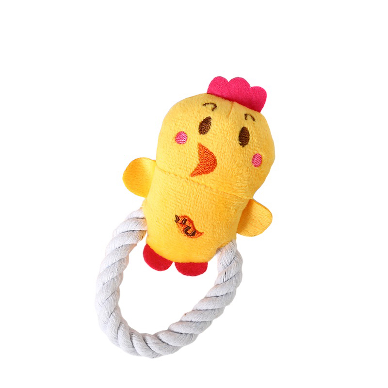 Osori circle rope squeaky toy