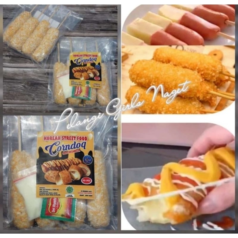 

CORNDOG SOSIS DAN MOZARELA 4 PCS FROZEN