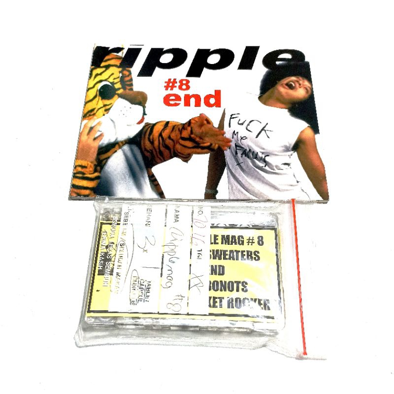 MAJALAH INDIE LAWAS JADUL RIPPLE MAGAZINE NO 8 ORIGINAL LIFE STYLE