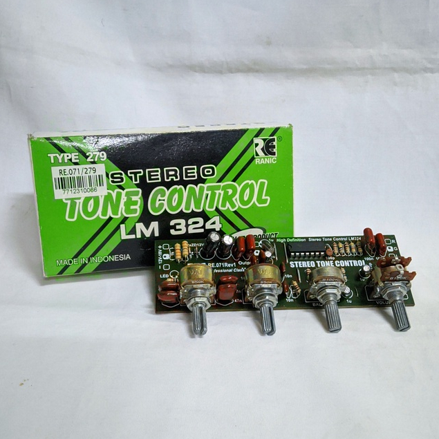 Kit Tone Control Stereo RANIC LM 324 Type 279