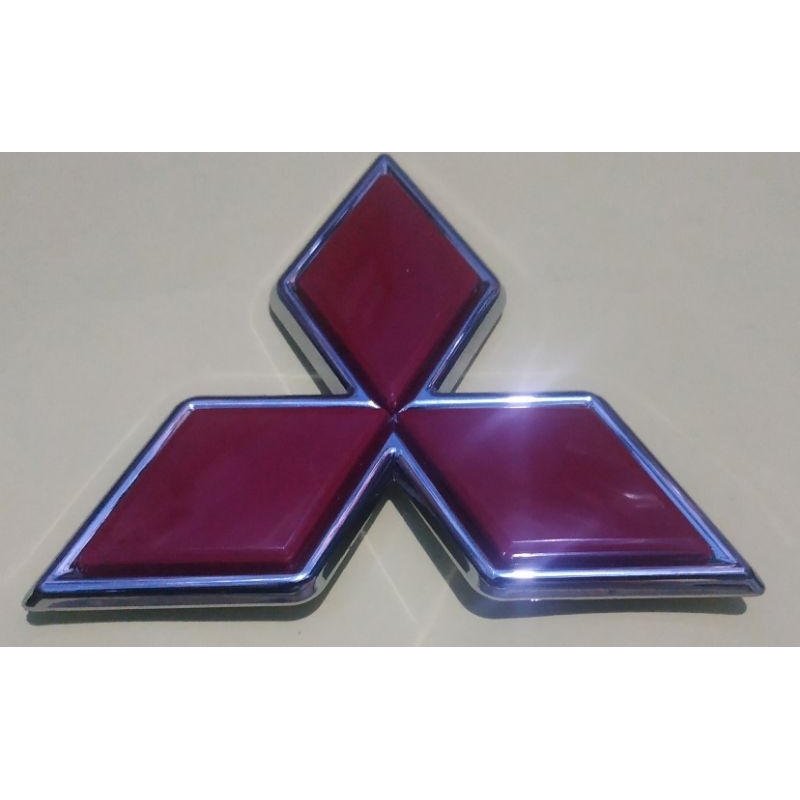 emblem logo mitsubishi tiga berlian fuso colt diesel canter 1 juta edition harga sudah set 5pc emblem