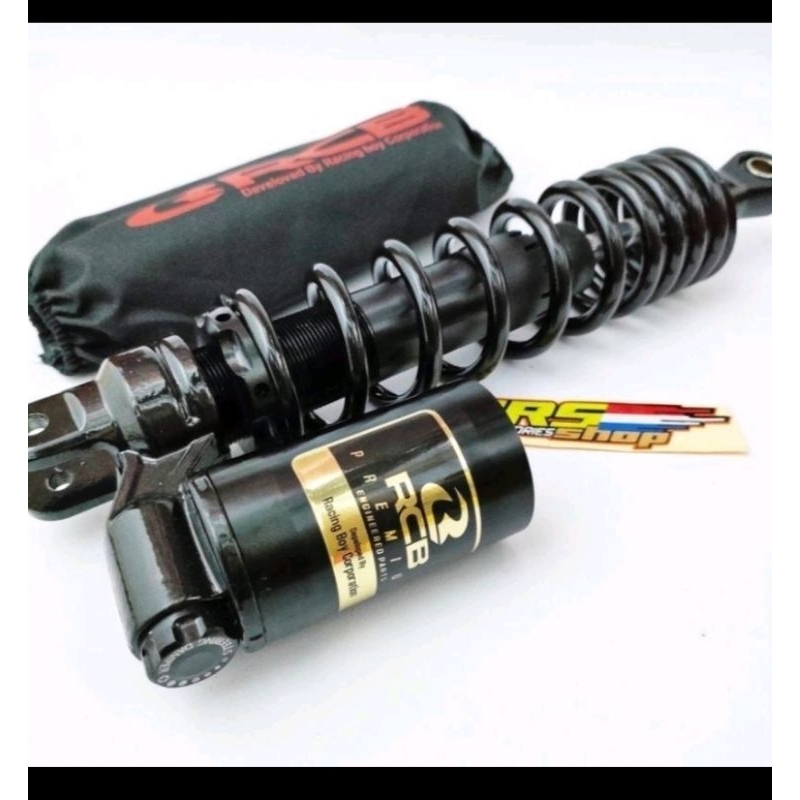 Shockbreaker Tabung Bawah Model RCB Premium 330mm & 310mm + (Sarung Shock) , Mio | Beat | Scoopy | V