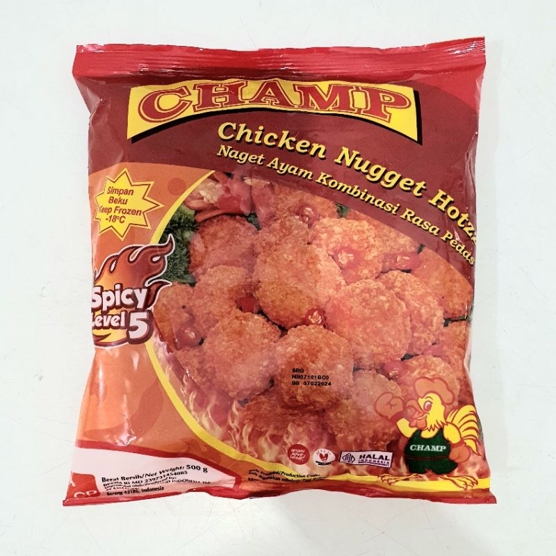 Champ Nugget Ayam Hot Spicy 500g