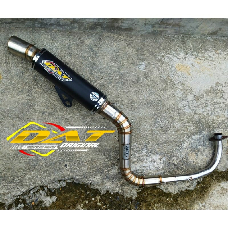 knalpot cobra vario150, aerox, nmax  original DAT (FREE BREKET)