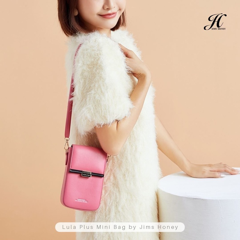 LULA PLUS MINI BAG JIMSHONEY TAS SELEMPANG SLINGPHONE SIMPLE DOMPET PROMO