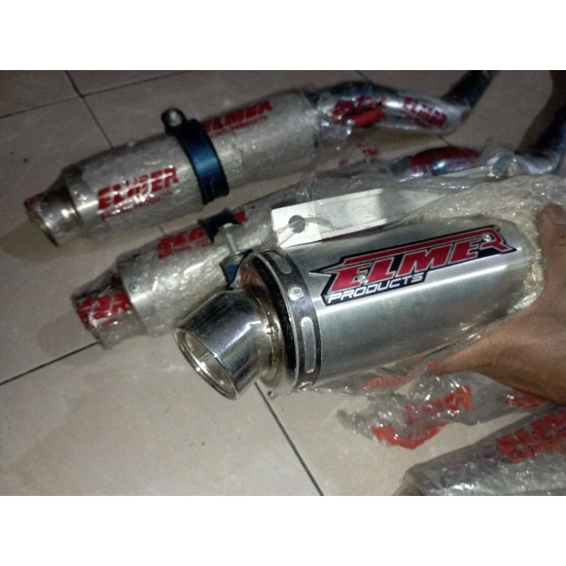 KNALPOT RACING ELMER KOLONG YAMAHA JUPITER Z VEGA R NEW JUPITER Z ROBOT