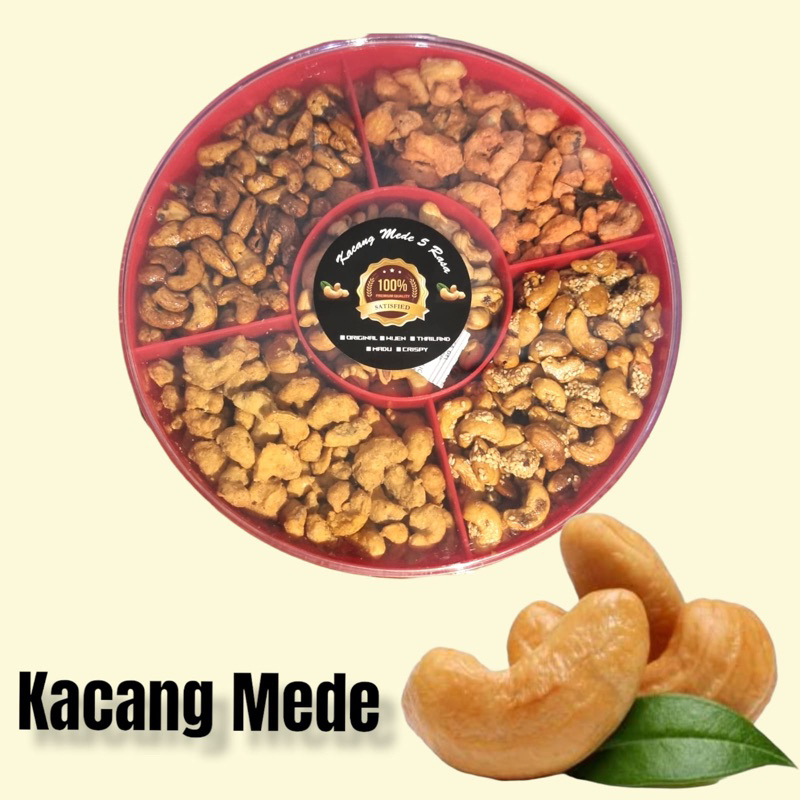 

kacang mede tray 5rasa terbaru tahun exp date 2026 #BERKAHRAMADHAN