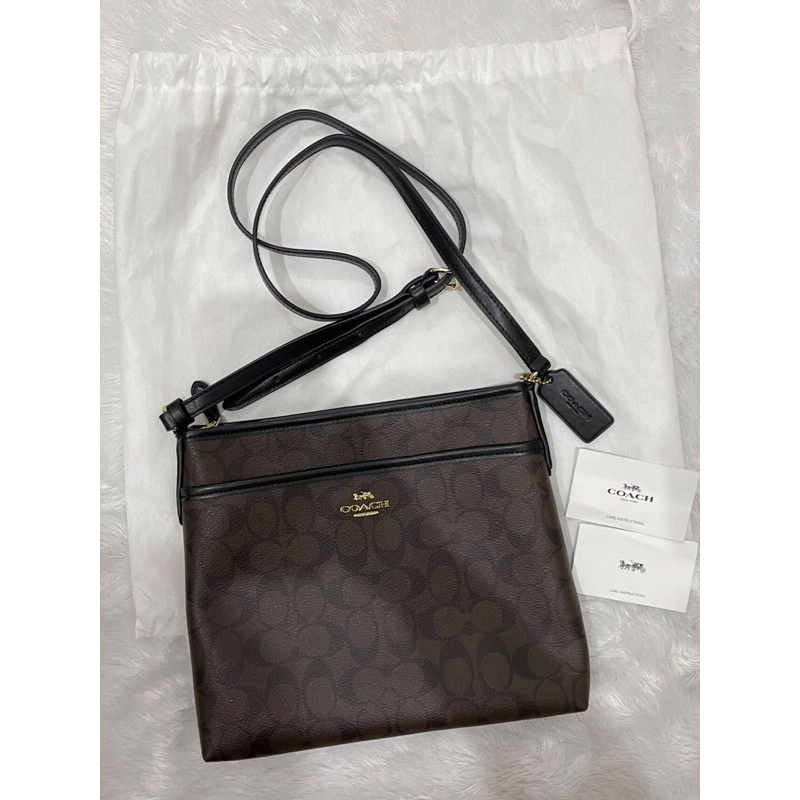 Coach File Bag Crossbody (Preloved)