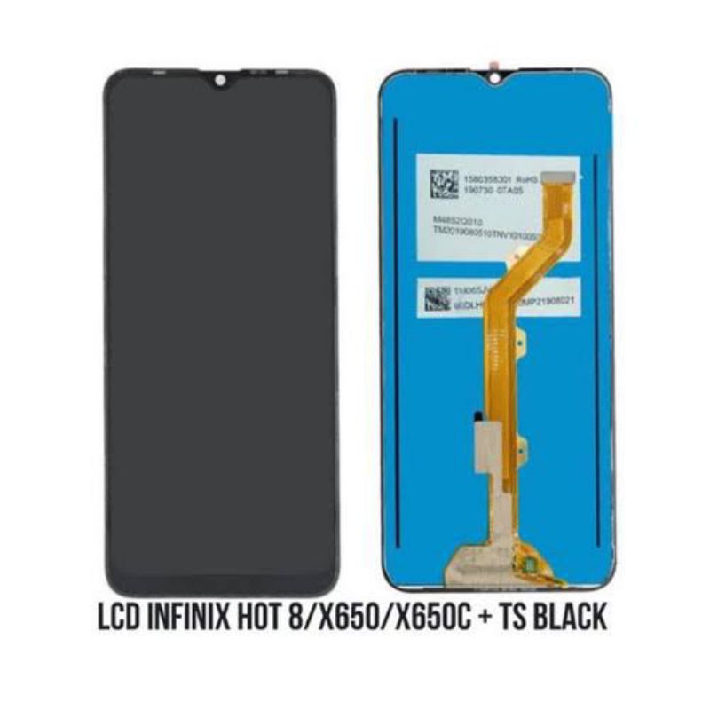 Lcd infinix hot 8 x650 Touchscreen infinix hot 8 x750 Layar hp infinix hot 8 x650 ori