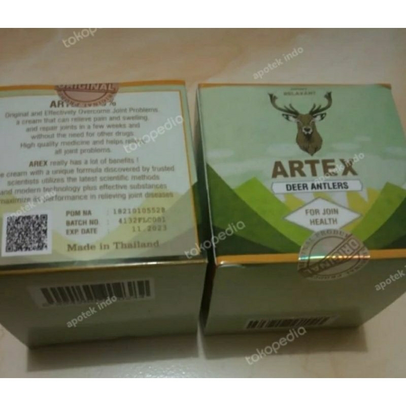 Cream Artex Asli Herbal Obat Nyeri Sendi Cream Tulang Original Ampuh