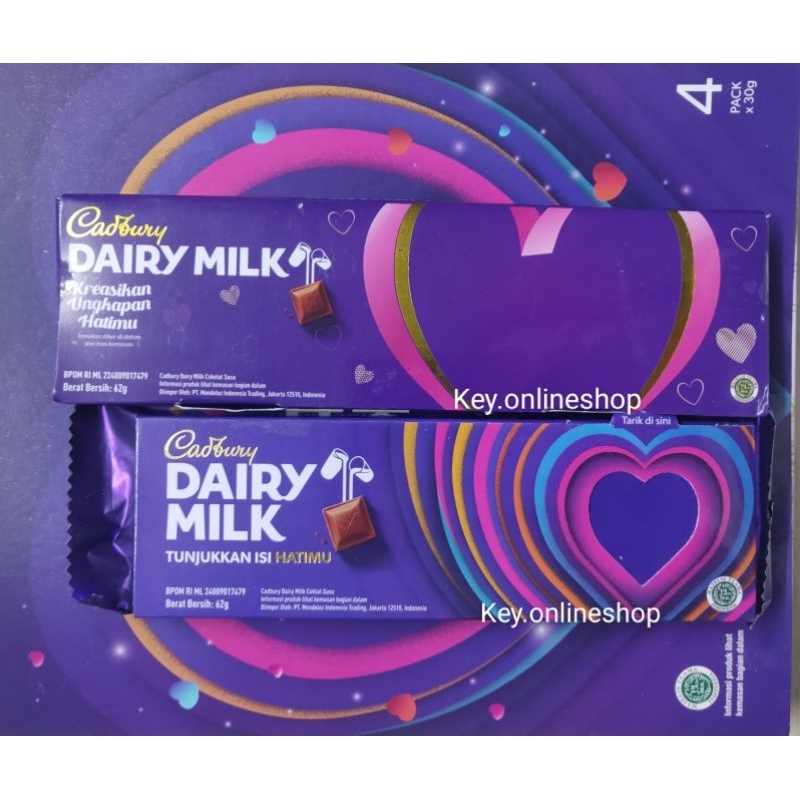 

Coklat Cadbury 160gr Edisi Valentine Limited Edition Special Spesial Cokelat Cadbury Dairy Milk 165gr Cashew SilverQueen Chunky Bar Delfi Van Houten Kit Kat Beng Beng Share it Oreo Loacker hadiah kado buket snack Bunga boneka Diary Gift Box