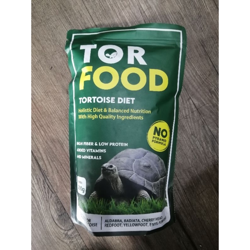 TorFood Forest Tortoise Diet 500gr makanan kura