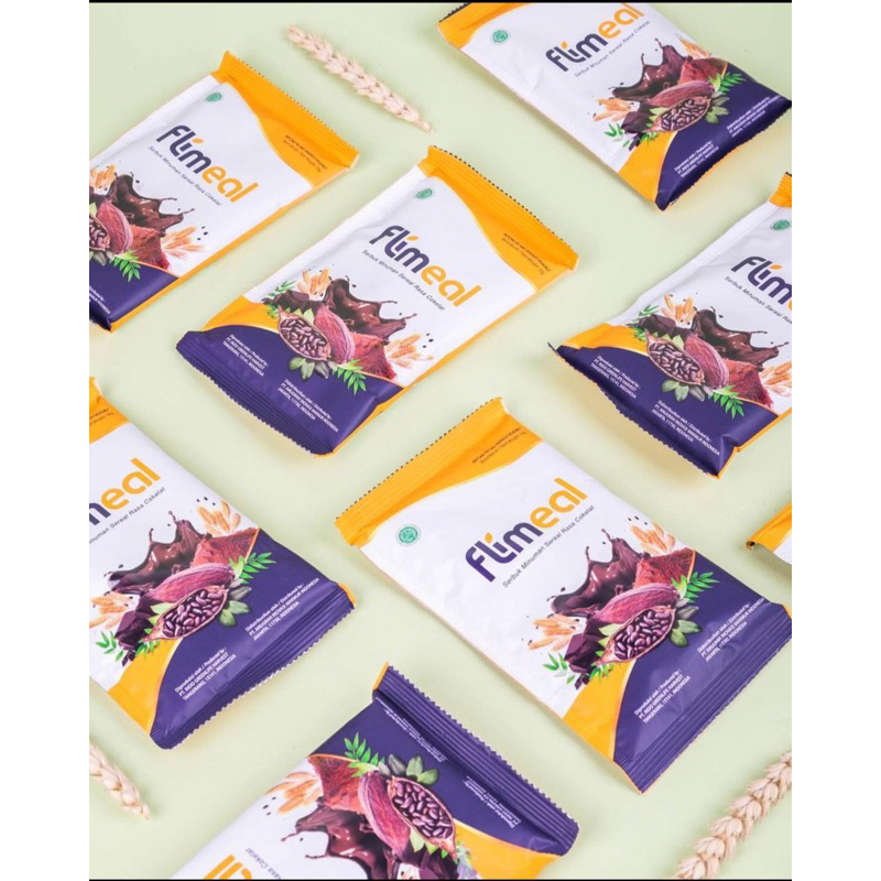 

Flimeal Meal Re-Placement Rasa coklat 1 Box isi 12 pcs