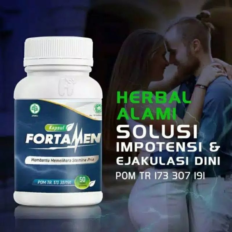 Fortamen Original 100% Asli BPOM - Obat Kuat Pria Herbal