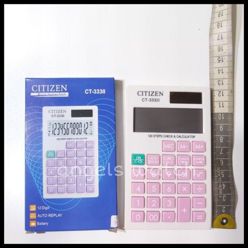 

KALKULATOR CITIZEN CT 333ii 12 DIGIT WARNA
