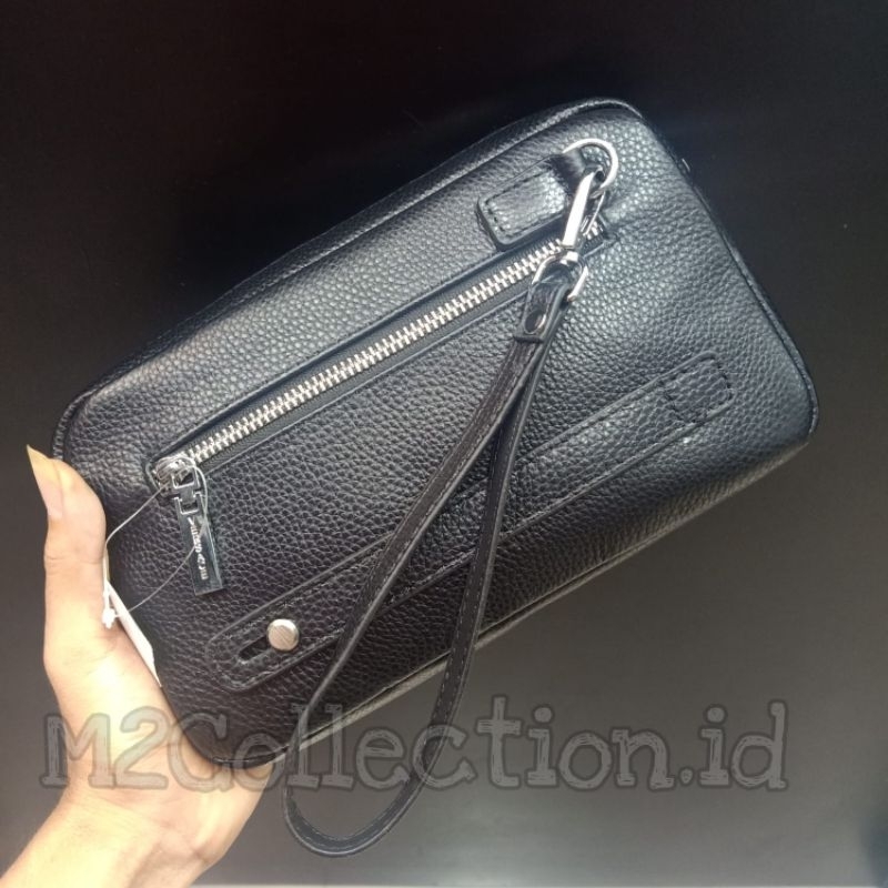 Tas Tangan Versace Leather Handbag / Clutch Kulit Asli Premium Quality