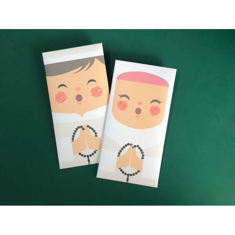 

RK 6 pcs Amplop Lebaran Idul Fitri Lucu / Amplop THR Lebaran Karakter Anak READY STOCK