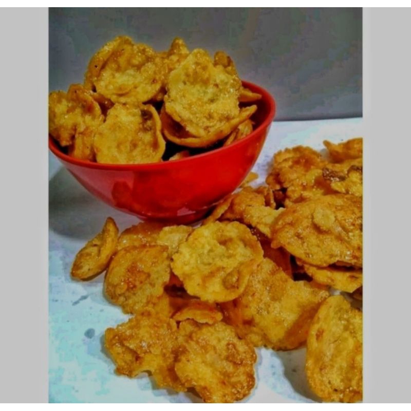 

EMPING PEDAS MANIS / KRIPIK BALADO PEDAS / KRIPIK MELINJO 250 GRAM
